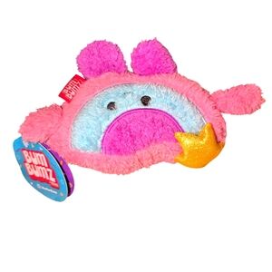 Pink and Blue Bum Bumz plush toy
